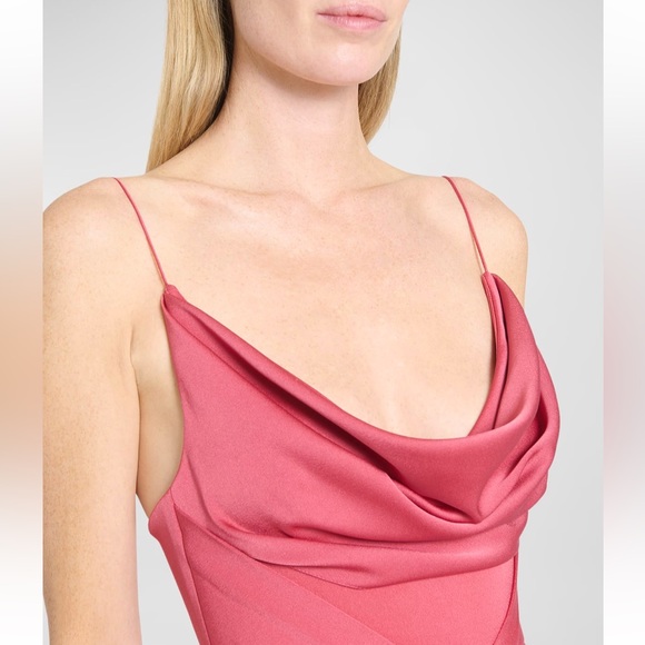 Alex Perry satin crepe draped gown - Picture 2 of 9